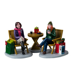 Lemax Christmas Shopping Break (Set of 3) image 0