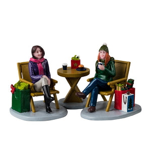Lemax Christmas Shopping Break (Set of 3) image 0