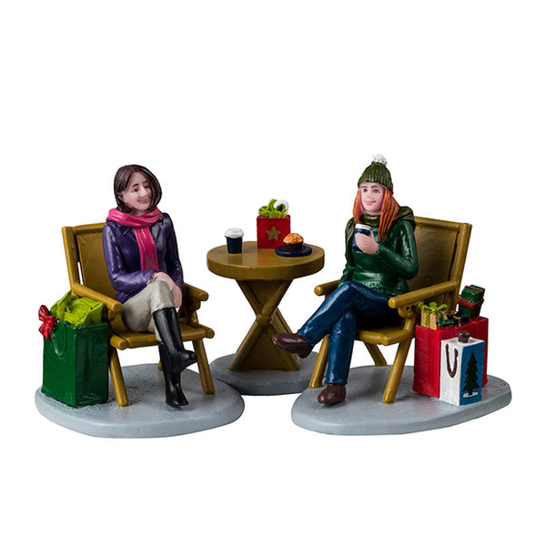 Lemax Christmas Shopping Break (Set of 3) image 0