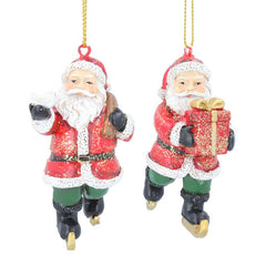 Gisela Graham Resin Skating Santa (Assorted Designs) image 0