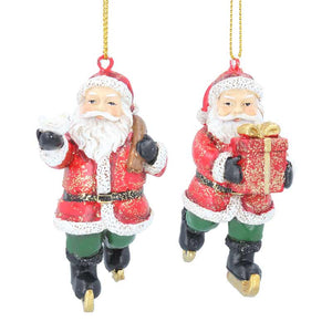 Gisela Graham Resin Skating Santa (Assorted Designs) image 0