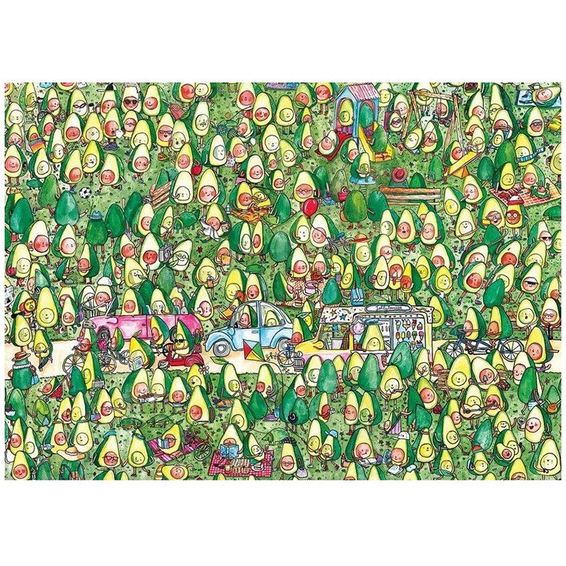 Gibsons Avocado Park 250 Piece Jigsaw Puzzle image 0