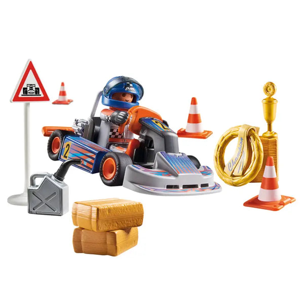 PLAYMOBIL Go-Kart Racer Gift Set image 1