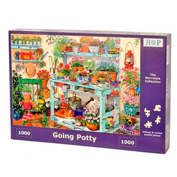 House Of Puzzles Going Potty 1000 Piece Jigsaw Puzzle image 1