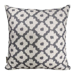 Bramblecrest Square Scatter Cushion, 45 x 45cm - Light Grey Medallion image 3