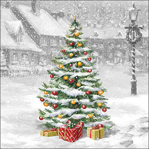 Ambiente Paper Napkins - Tree On Square (Pack of 20) image 0