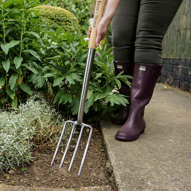 Kent & Stowe Stainless Steel Border Fork image 0