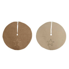 Neutral Tree Skirt with Star (Assorted Designs) image 0