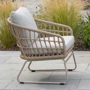 Orchard Life Juniper Garden Lounge Set in Beige with Coffee Table Duo (Seats 5) image 1
