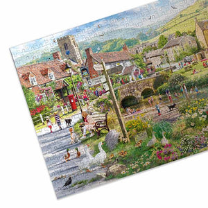 Gibsons Puddle Ducks & Paddling 500 Piece Jigsaw Puzzle image 2