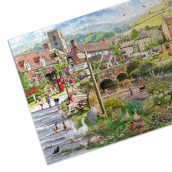 Gibsons Puddle Ducks & Paddling 500 Piece Jigsaw Puzzle image 2