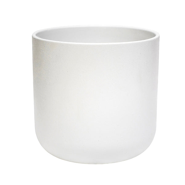 Ivyline Lisbon Indoor Planter Range - White, 15cm image
