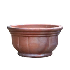 Giant Rustic Pumpkin Bowl Pot Medium (D65cm x H27cm) image 0