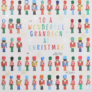 Wendy Jones-Blackett Nutcracker Grandson Christmas Card image 0