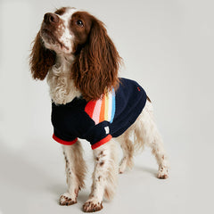 Joules Seaport Chenille Stripe Dog Jumper image 0