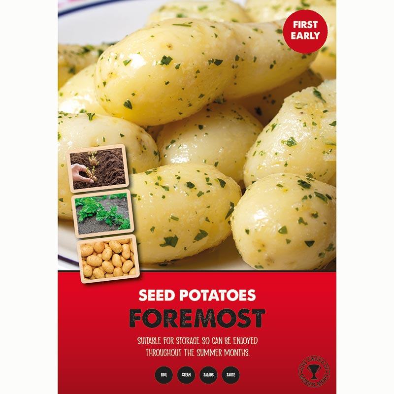 Foremost First Early Seed Potatoes (2kg Bag) image 0