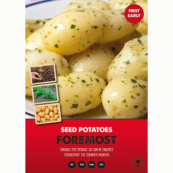 Foremost First Early Seed Potatoes (2kg Bag) image 0