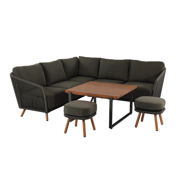 Hartman Eden Mini Corner Sofa Patio Set with Square Table image 9