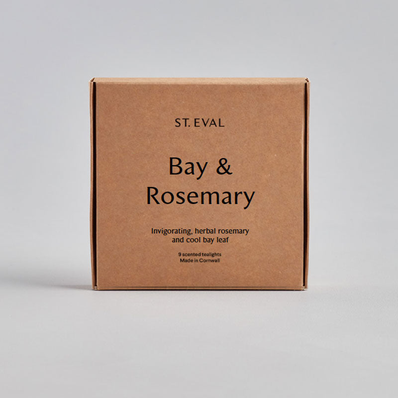 St. Eval Bay & Rosemary Scented Tealights image 0