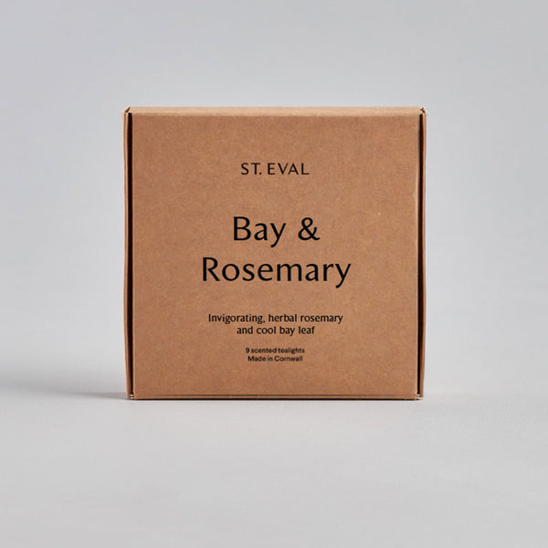 St. Eval Bay & Rosemary Scented Tealights image 0