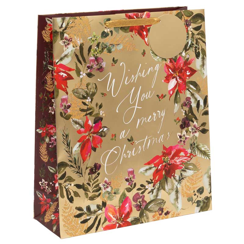 Glick Festive Floral Gift Bag image 0