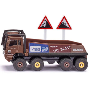 siku 1686 HS Schoch 8x8 MAN Truck-Trial 1:87 Incl. 2 warning signs image 0