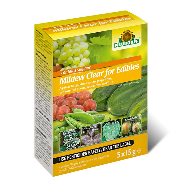 Neudorff Mildew Clear Fungicide for Edibles (5 sachets) image 0