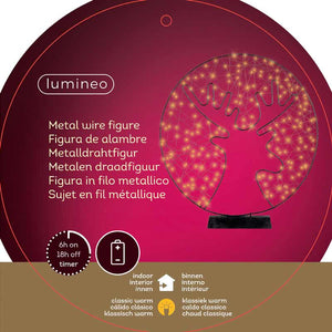 Lumineo Micro LED Reindeer Silhouette image 2