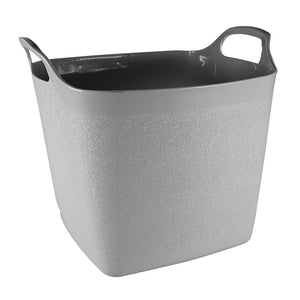 Town & Country Square Flexi-Tub - 25 litres, Grey image