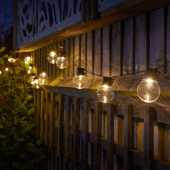 Smart Garden GloBulb Solar Powered Outdoor String Lights (20 Bulbs) image 0