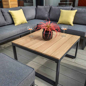 Hartman Singapore Corner Platform Sofa Set with Square Table image 2