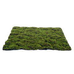 My Village Artificial Moss Mat in Medium Green / Brown image 0