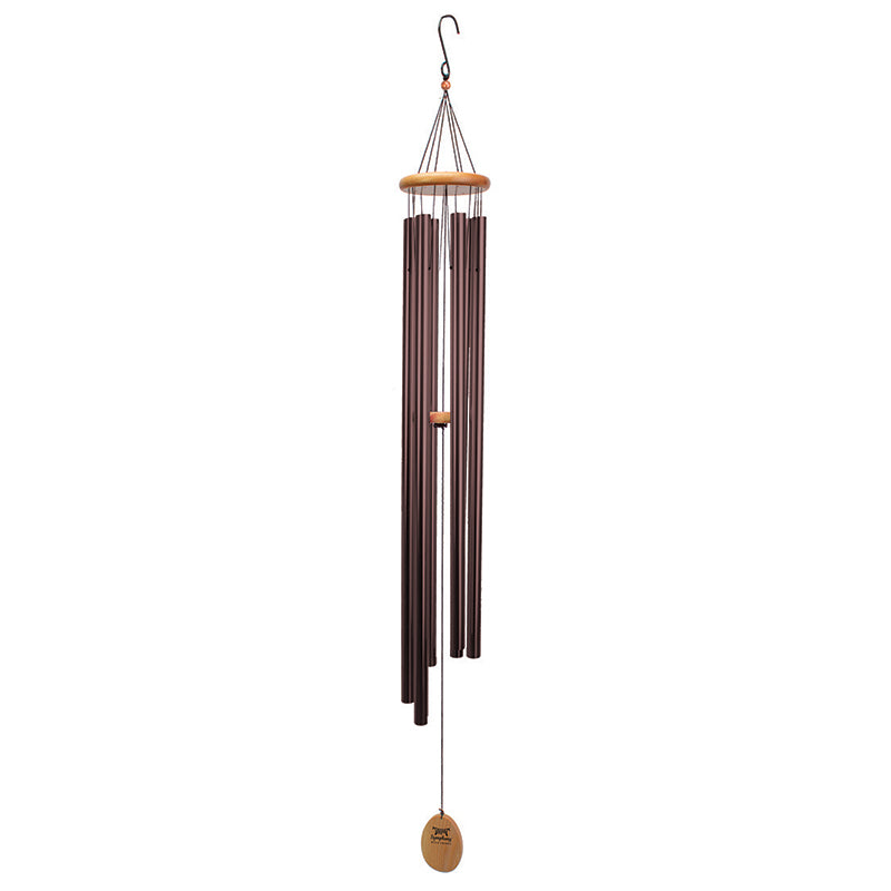 Symphony Wood and Aluminium Wind Chime with Bronze Finish, Size 145cm image 0
