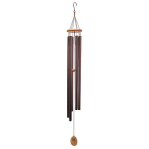 Symphony Wood and Aluminium Wind Chime with Bronze Finish, Size 145cm image 1