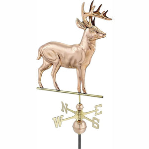 Espira Copper Deer Farmhouse Weathervane image 1