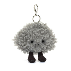 Jellycat Amuseables Storm Cloud Bag Charm - Grey image 4