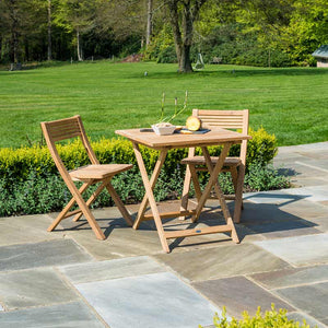 Alexander Rose Roble Wooden Folding Bistro Set image 0