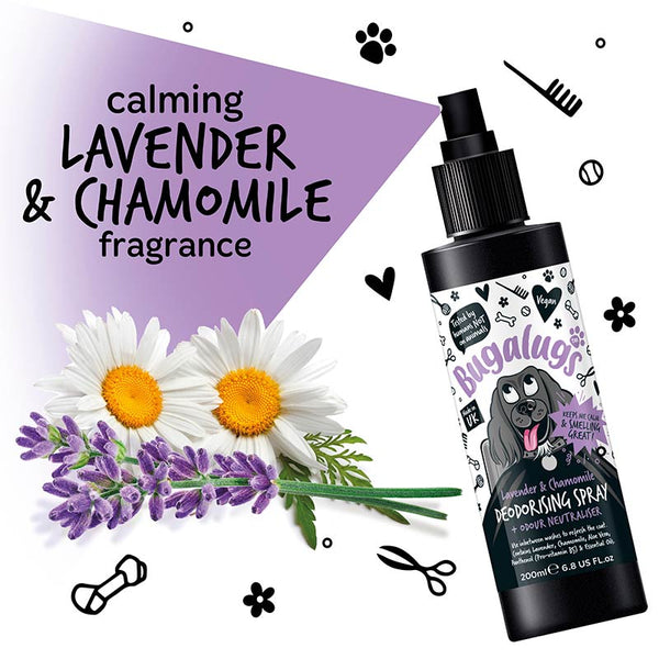 Bugalugs Lavender & Chamomile Dog Deodorising Spray image 1