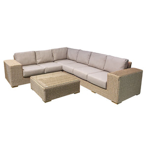 Orchard Life Mulberry Modular Corner Sofa Set with Square Coffee Table image 9