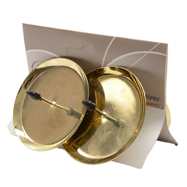 Decoris Light Gold Candle Holder (Pack of 4) image 0