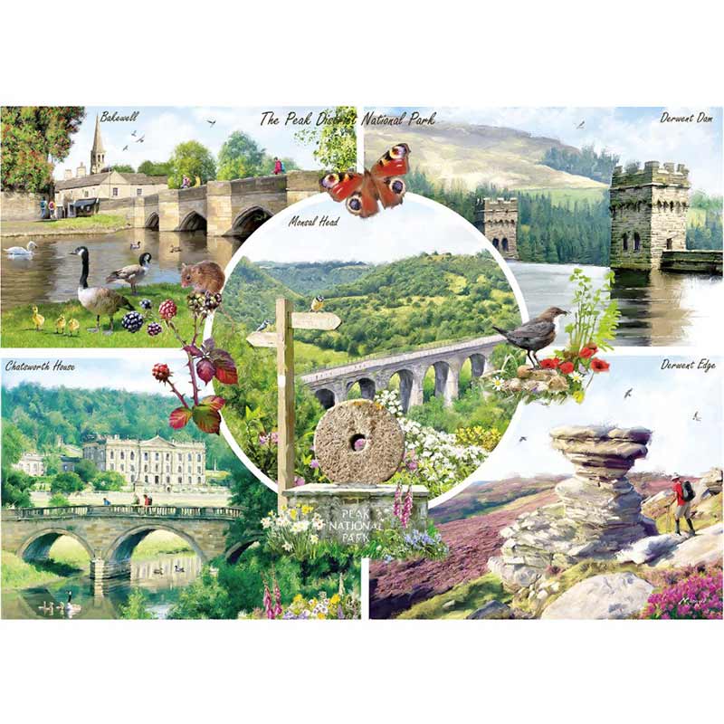 Gibsons The Peak District 1000 Piece Puzzle image 0