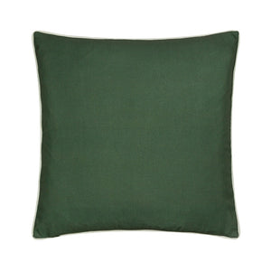 Morris &amp; Co Strawberry Thief Forest Green Outdoor Cushion, 50 x 50cm image 3