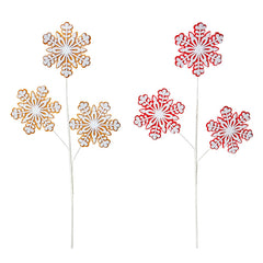 Premier Felt Snowflake Spray - 68cm (Assorted Designs) image 0