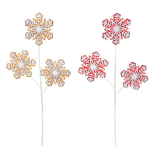 Premier Felt Snowflake Spray - 68cm (Assorted Designs) image 0