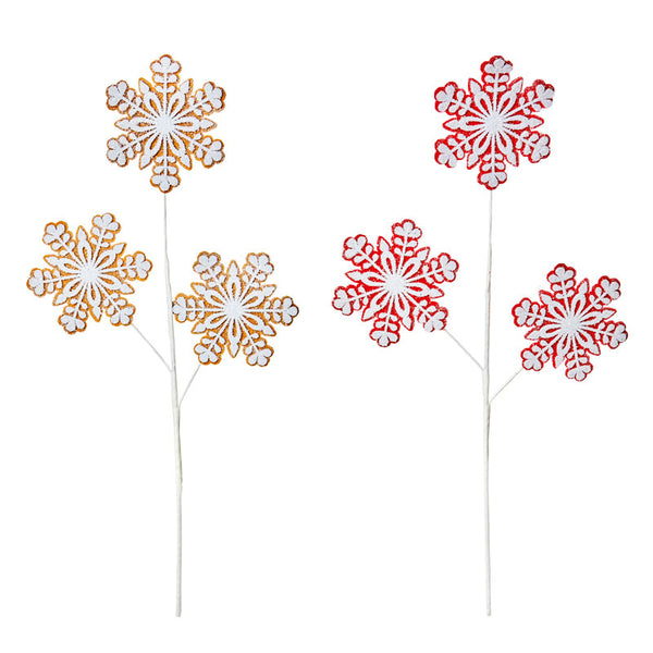 Premier Felt Snowflake Spray - 68cm (Assorted Designs) image 0