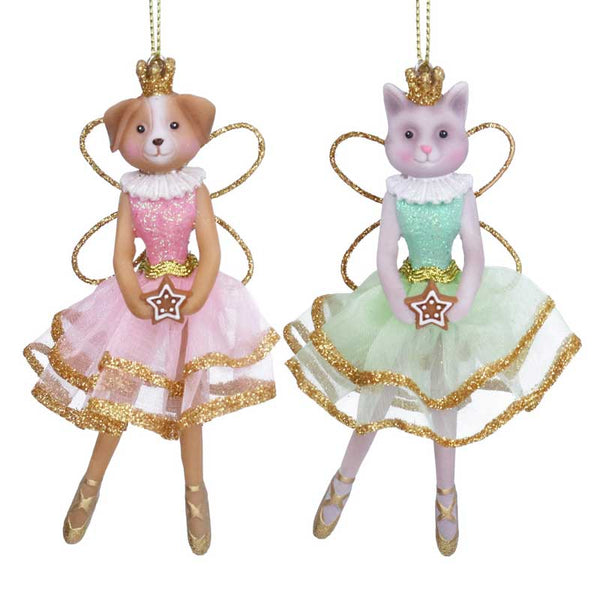 Gisela Graham Resin Ballerina - Cat OR Dog (Assorted Designs) image 0