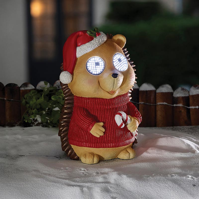 Smart Garden Lit Blinkin’ Hoglet Ornament image 0
