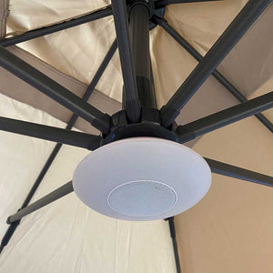 Bramblecrest Cantilever Parasol LED Light with Bluetooth Speaker image 2