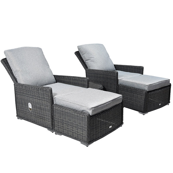 Supremo Vienna Deluxe Dual Recliner Set for Two image 4