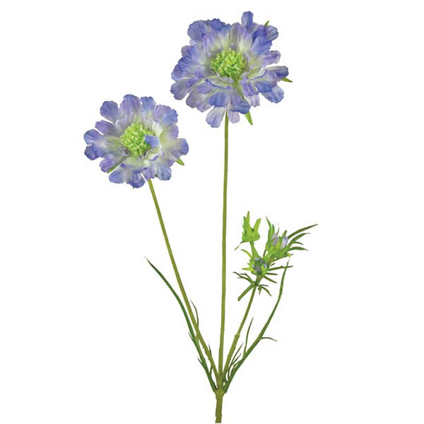 Floralsilk Scabiosa Spray (84cm) image 2